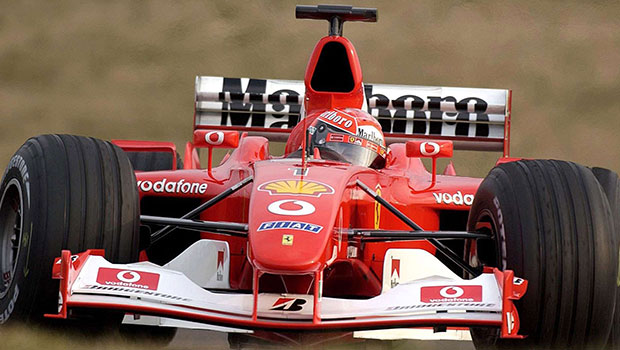 Une Ferrari de F1 de Michael Schumacher vendue à 13 millions d’euros, un record - novembre 2022