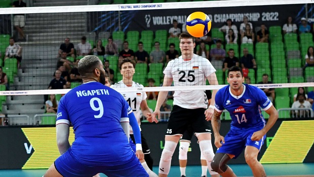 Volley-ball - Mondial - France - Allemagne 