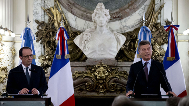 François Hollande - visite officielle - Buenos Aires