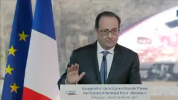 François Hollande - Coup de feu 