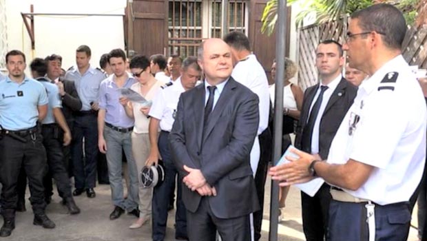 Visite - ministre de l’Intérieur - La Réunion - Bruno Le Roux