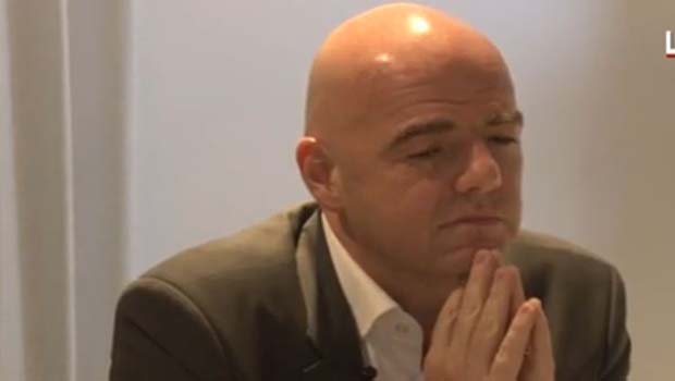 Gianni Infantino espère mettre en place l’arbitrage vidéo en 2018