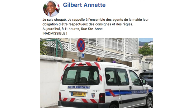 Gilbert Annette - Police municipale - Saint-Denis