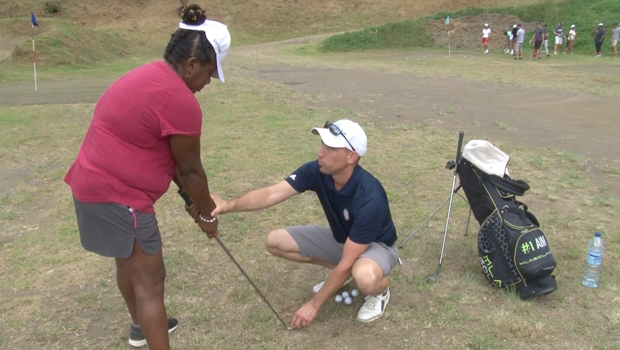 Golf - Terrain éphémère - Cilaos - Mickael Dieu