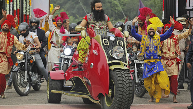 Inde - Gourou Gurmeet Ram Rahim Singh 