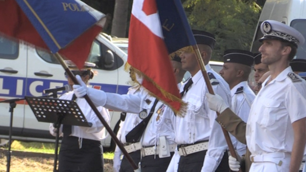 hommage - policiers - La Réunion