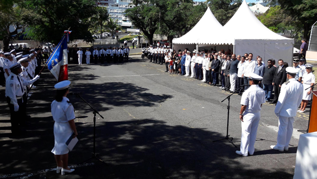 Hommage policiers morts pour la France - Chaudron - GIPN - Prefet - Dominique Sorain - La Réunion