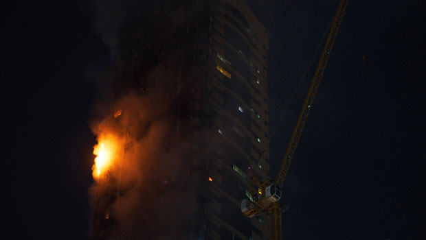 Emirats arabes unis  - incendie