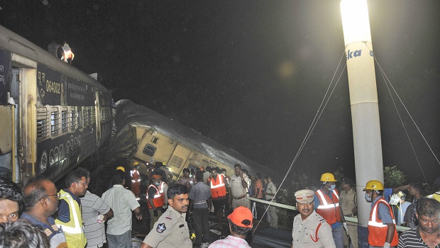 Inde - Accident ferroviaire 
