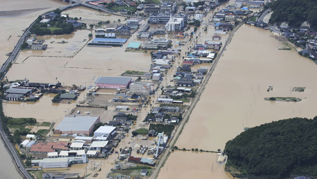 Inondation - Japon 