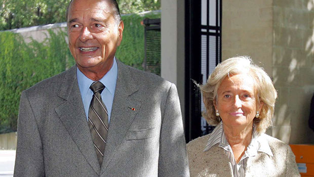 Jacques Chirac et  Bernadette 