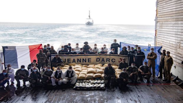  4 tonnes de cannabis et 90 kg d’héroïne saisie par la mission Jeanne d’Arc 