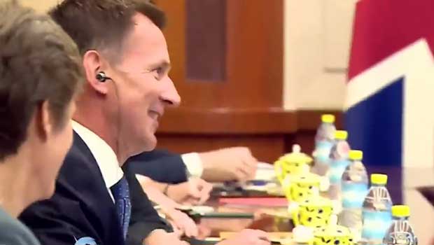 Jeremy Hunt- ministre des Affaires étrangères britannique