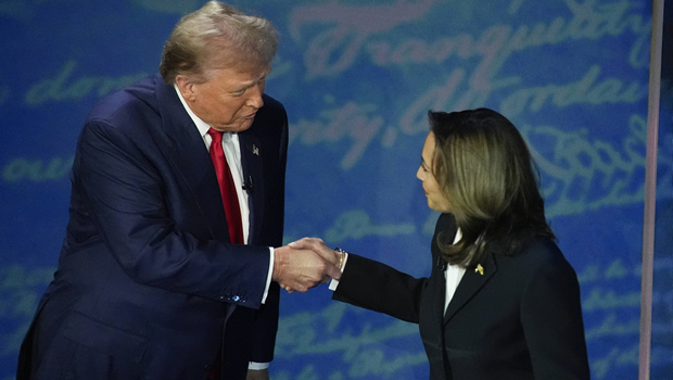 Kamala Harris et Donald Trump 