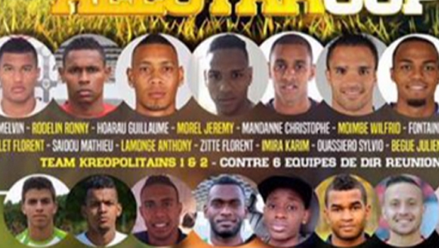 kréopolitains - football - futsal - gymnase Côture - Le Port - La Réunion