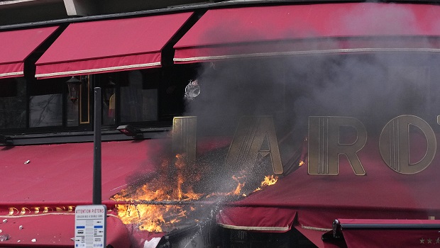 La Rotonde - Paris - Incendie 