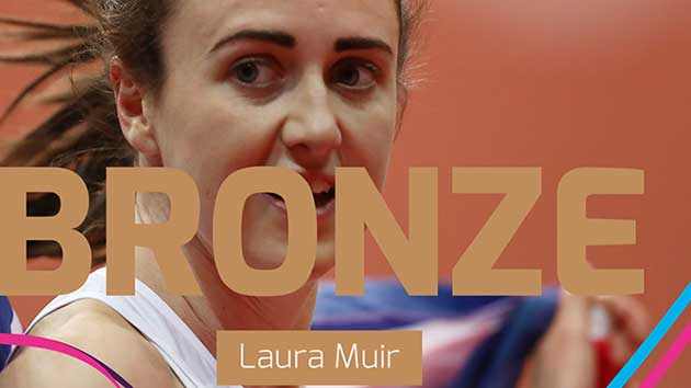 Laura Muir - Mondiaux d’athlétisme