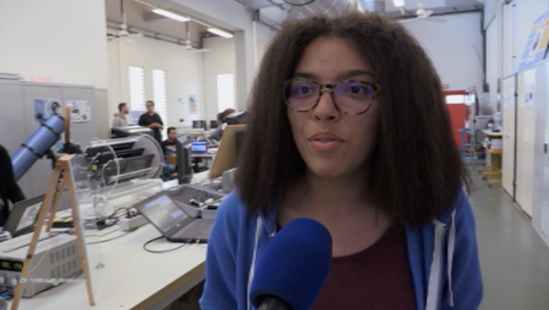 Léa Maria - Le Tampon - lycée Roland Garros - CERN