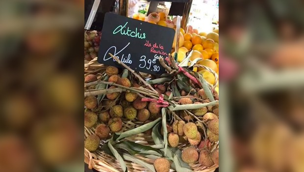 Letchis - Métropole - La Réunion - Fruit