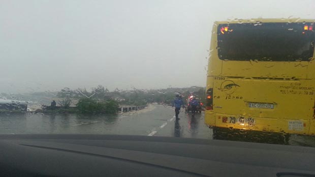 Orages dans l’Ouest : Saint-Leu sous les eaux