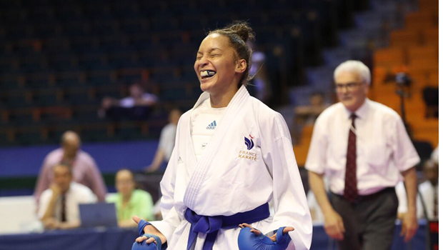 Lucie Ignace - Championnat Europe - karaté