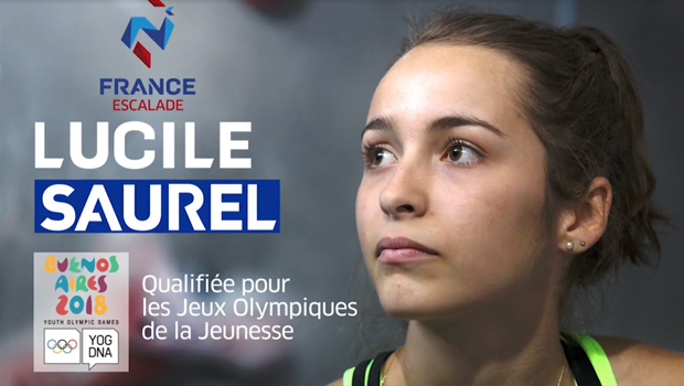 Jeux Olympiques de la Jeunesse - Lucile Saurel - Escalade - La Réunion