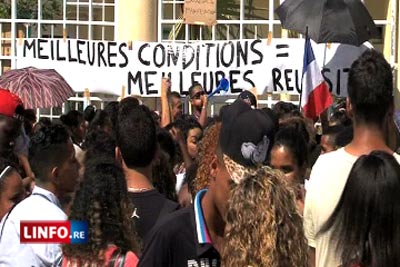 Mobilisation lycéenne pour de meilleures 