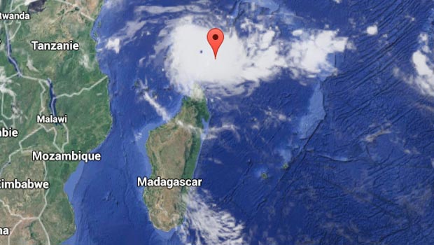 Seychelles - Farquhar - Google Earth - Fantala - Cyclone