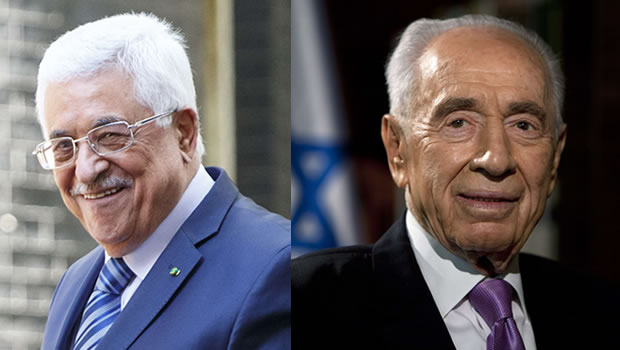 MAhmoud Abbas - Shimon Peres
