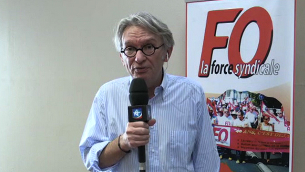 Secrétaire général - Force Ouvrière - Jean Claude Mailly - La Réunion 