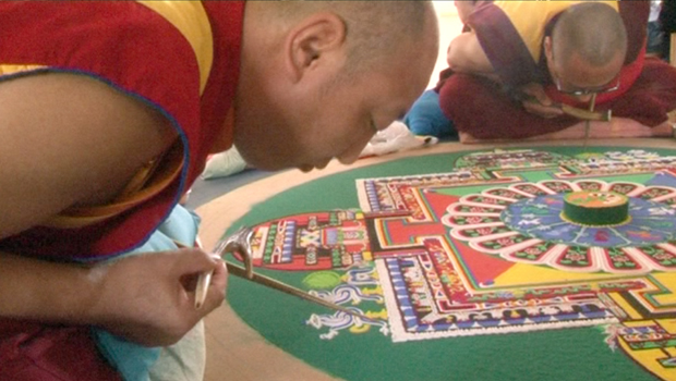 Moines tibétains - Bras-Panon - Mandala