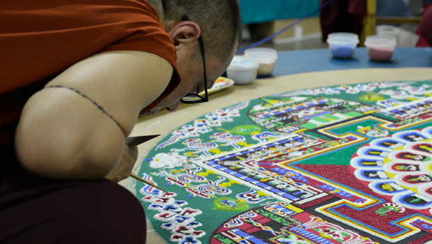 Tibet - Mandala - Saline-les-Bains - Saint-Paul