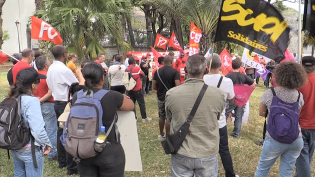Loi travail - Manifestation - Préfecture - 300 personnes - La Réunion