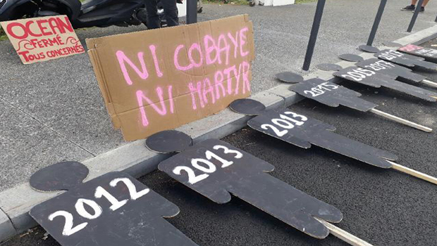 Rassemblement - Hommage - Victimes - Attaque de requin - CRA - La Réunion