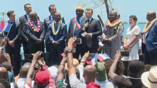 Emmanuel Macron - visite - Mayotte