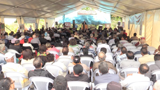 Sainte Suzanne - Meeting - PCR - Maurice Gironcel - La Réunion