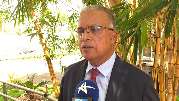 Cyrille Melchior, président du Département - La Réunion