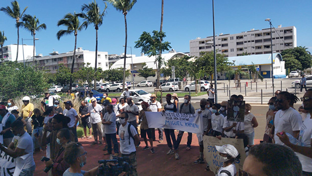 Saint-François : marche en hommage à Miguel - Accident mortel