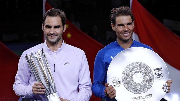 Rafael Nadal et Roger Federer