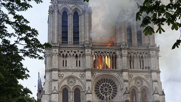Incendie - Notre Dame de Paris 