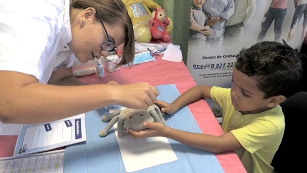 Hôpital pour nounours - enfants - étudiants médecine - Saint-Pierre - Terre Sainte - La Réunion