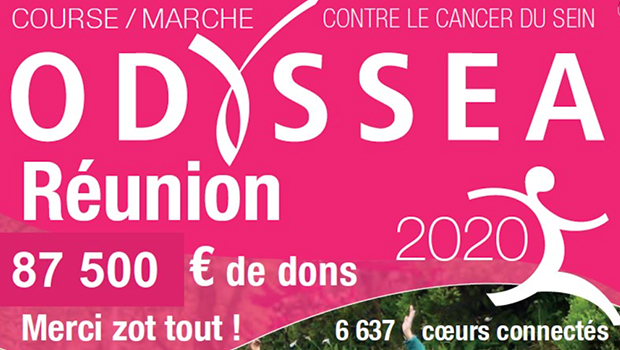 Odyssea - 87 500 euros de dons collectés en 2020