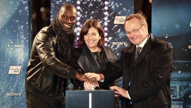 Anne Hidlago et Omar Sy illuminent Paris