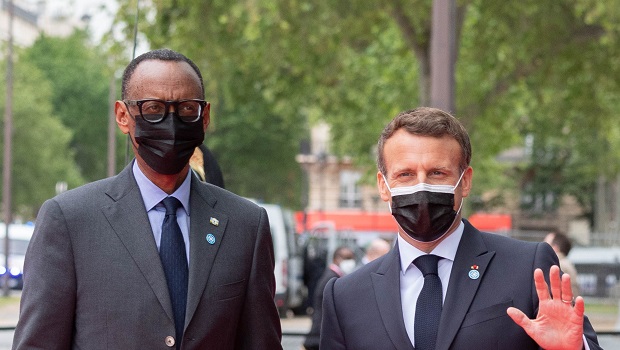 Paul Kagame - Emmanuel Macron 