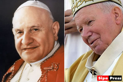Jean Paul II et Jean XXIII canonisés le 27 avril