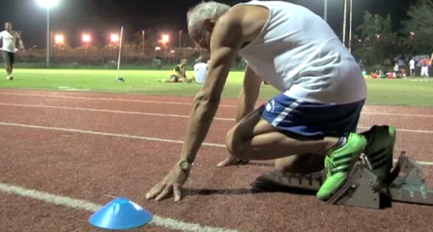 Championnat de france de sprint - Papy bolt - Michel Clavery