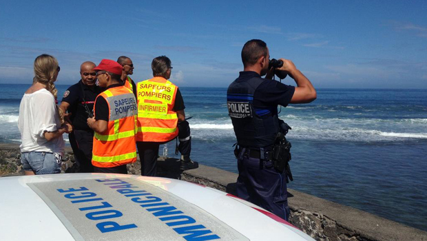 Saint Leu - Parapentiste - Pompiers - Police - La Réunion