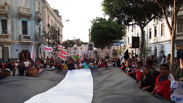 Manifestations au Pérou