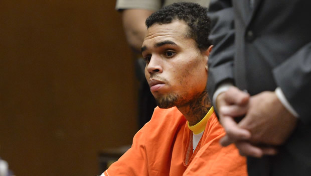 Chris Brown en prison à Los Angeles