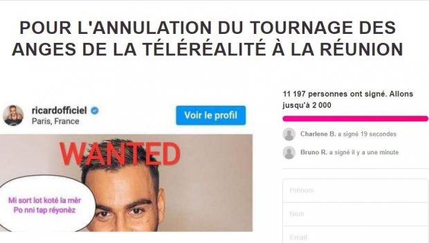 Pétition annulation tournage Anges